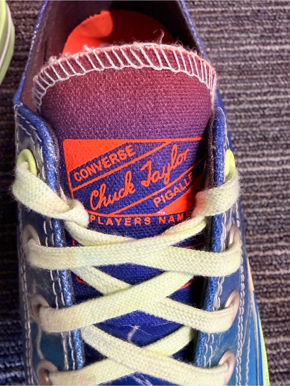 Converse Pigalle x Chuck 70 low ‘Lightning Storm’ Unisex Men’s 9.5 Women’s 11.5 - Picture 10 of 11